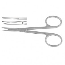 Iris Scissor Straight , 10 cm - 4"